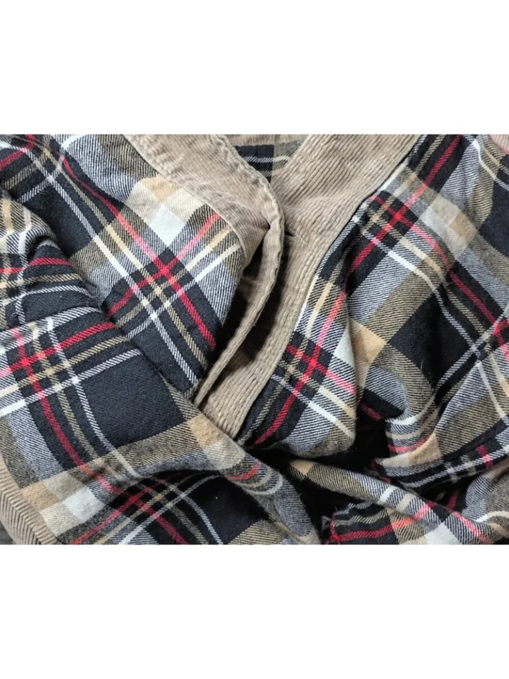 Carter's Boys Flannel Lined Corduroy Blazer Jacket 5 Cotton Vented Pockets Tan